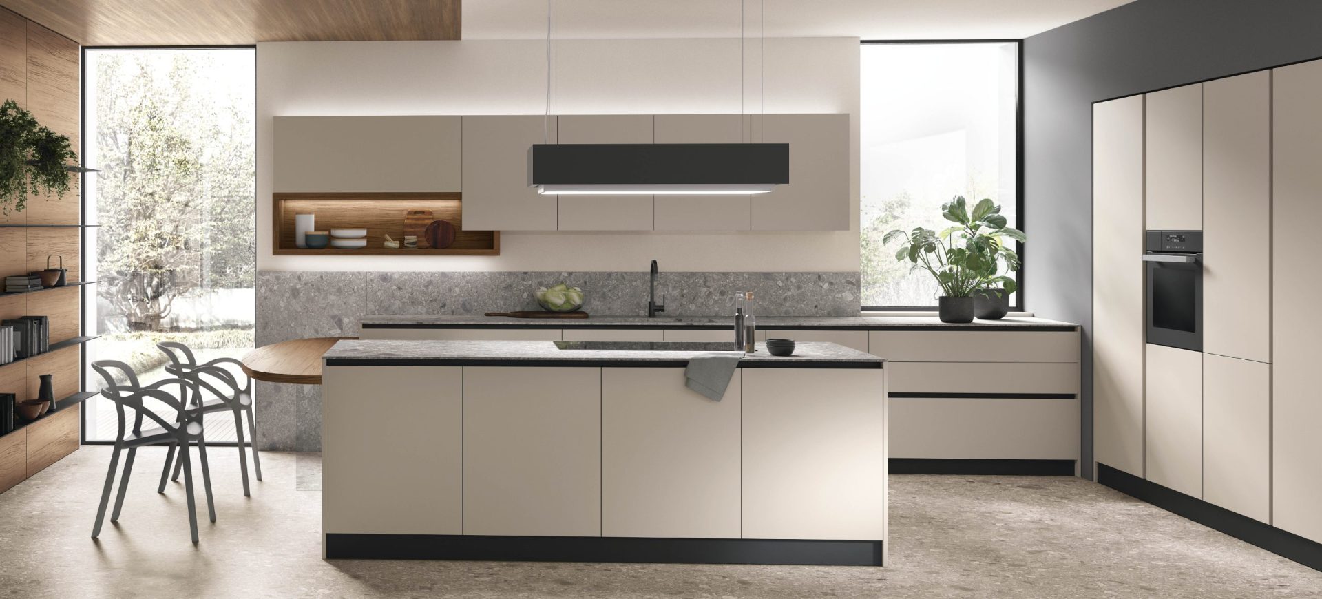 Infinity, Modern Kitchen Cabinet, Italian Kitchen Cabinets
